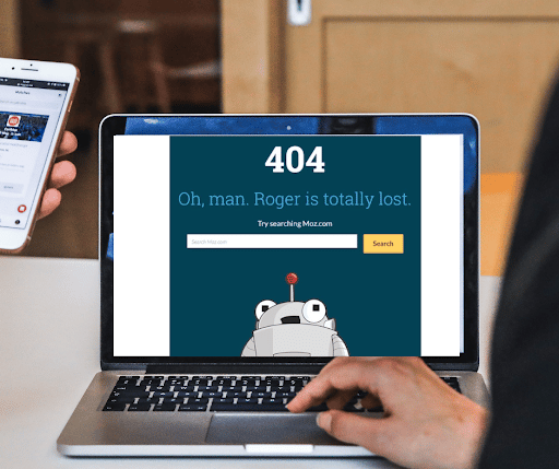 Customized 404 page