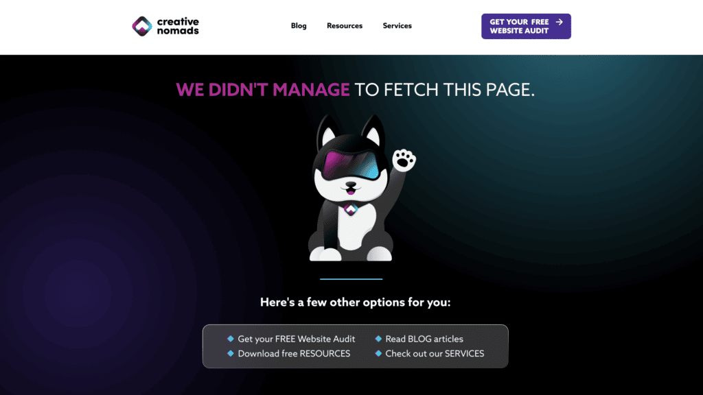 5 Best Custom 404 Pages and Why You Need Them